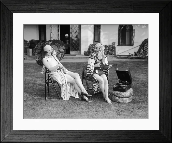 Framed Print : Outdoor Party Framed Print : Outdoor Party