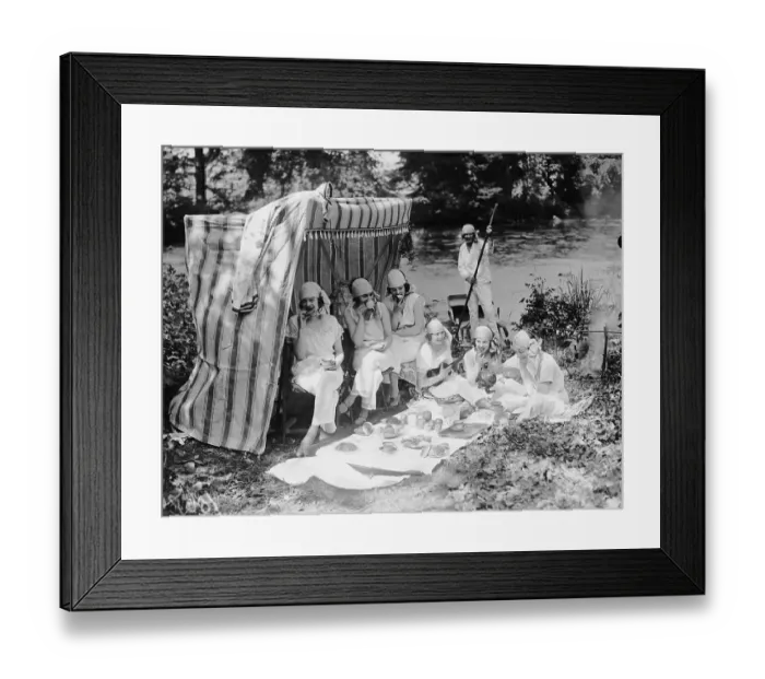 Framed Print : River Party Framed Print : River Party