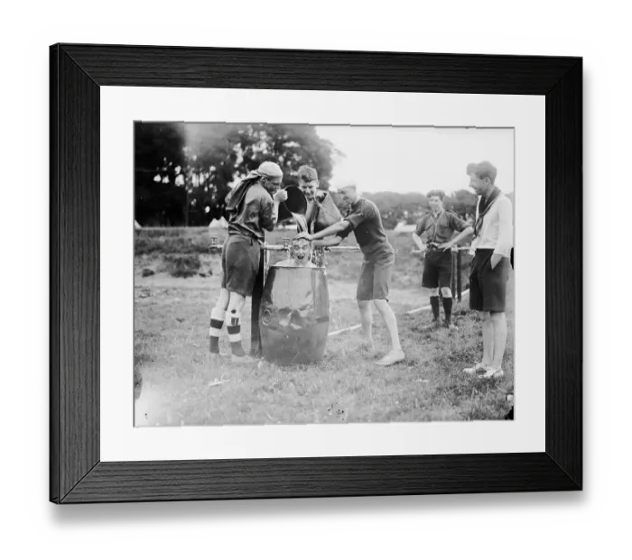 Framed Print : Barrel Bath Framed Print : Barrel Bath