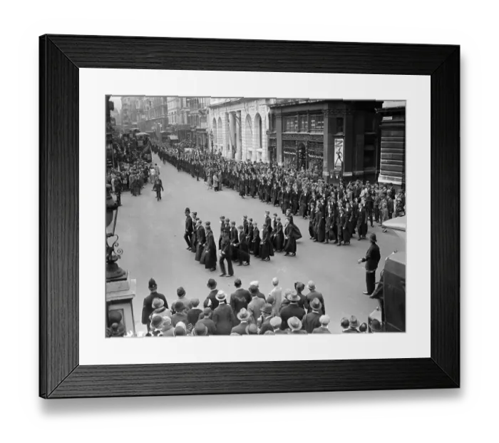 Framed Print : Blue Coat Boys Framed Print : Blue Coat Boys