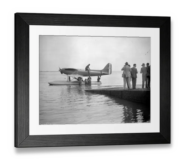 Framed Print : Racing Seaplane Framed Print : Racing Seaplane