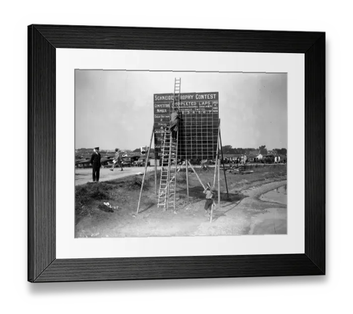 Framed Print : Schneider Cup Framed Print : Schneider Cup
