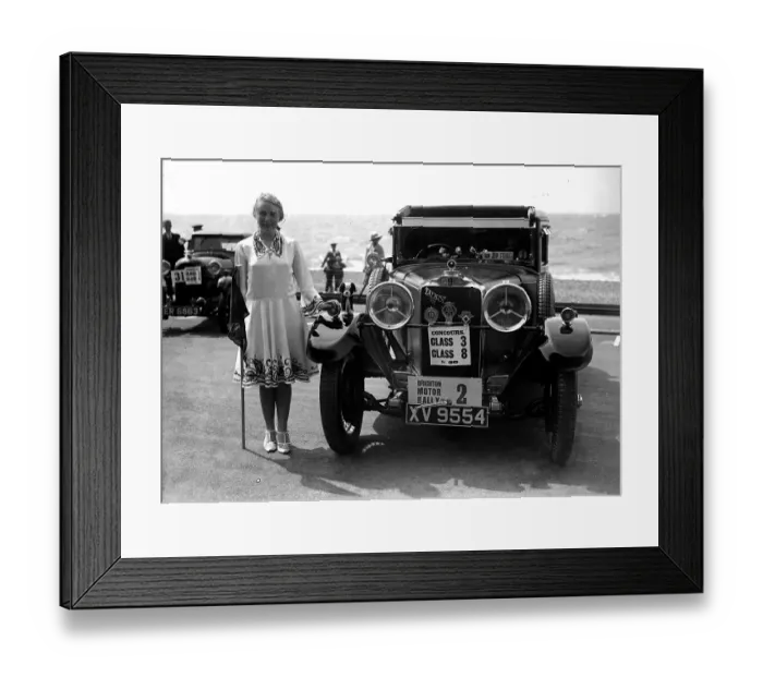 Framed Print : Road Rally Car Framed Print : Road Rally Car