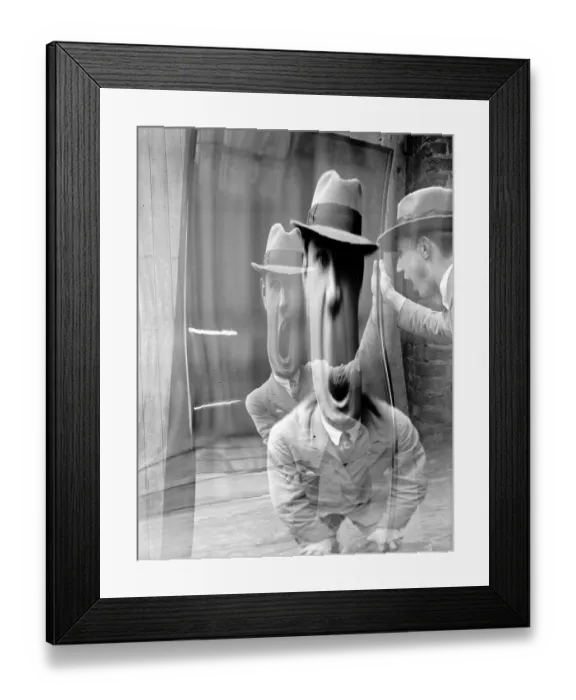 Framed Print : Distorting Mirror Framed Print : Distorting Mirror