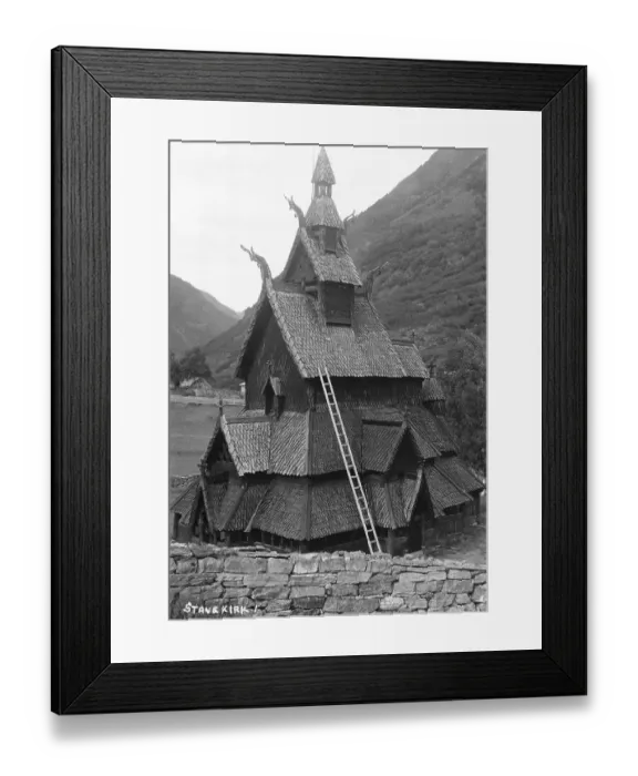 Framed Print : Norwegian Church Framed Print : Norwegian Church