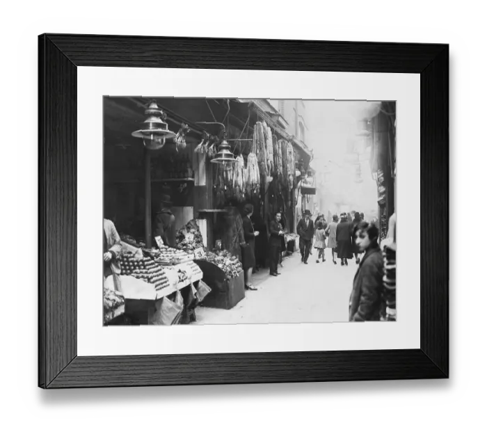 Framed Print : Street Market Framed Print : Street Market