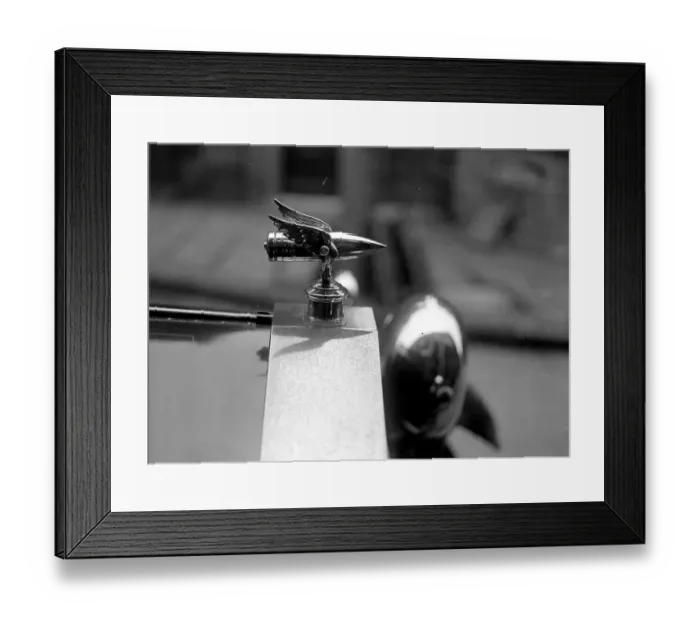 Framed Print : Hood Ornament Framed Print : Hood Ornament