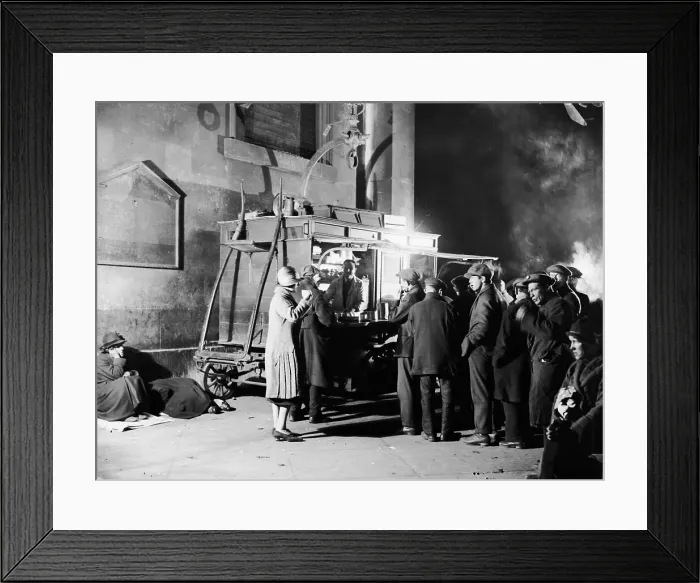 Framed Print : Soup Kitchen Framed Print : Soup Kitchen