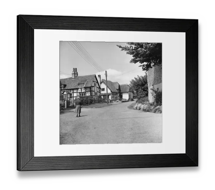 Framed Print : Thatched Village Framed Print : Thatched Village