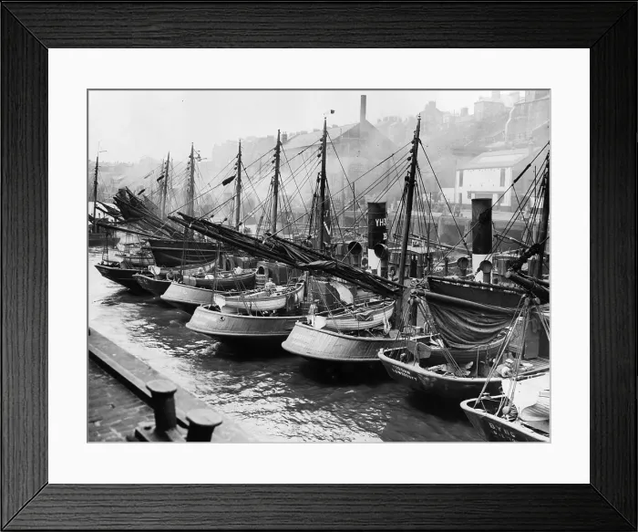 Framed Print : Herring Boats Framed Print : Herring Boats
