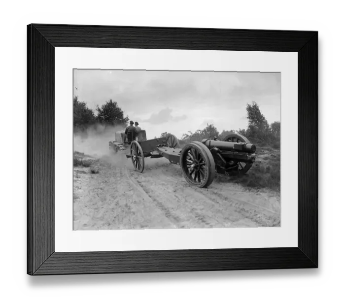Framed Print : Gun Transport Framed Print : Gun Transport