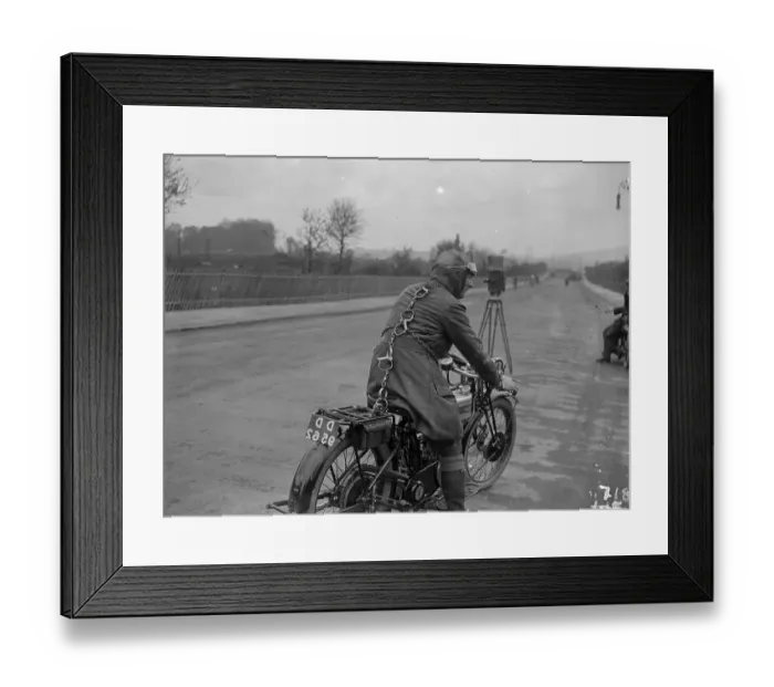 Framed Print : Stunt Rider