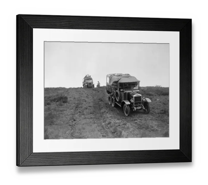 Framed Print : Troop Trucks Framed Print : Troop Trucks