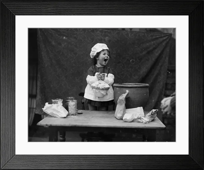Framed Print : Happy Cook Framed Print : Happy Cook