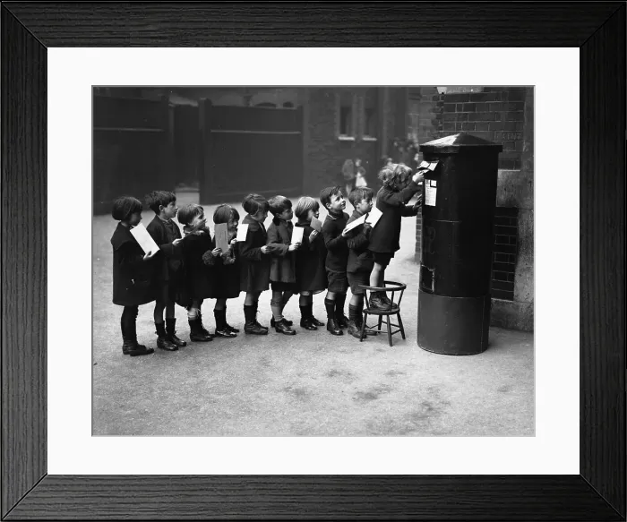 Framed Print : Post Queue Framed Print : Post Queue