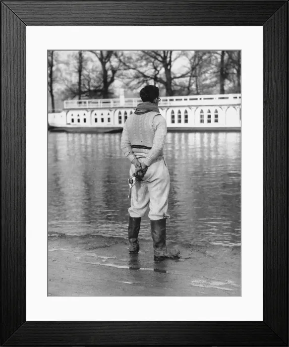 Framed Print : Boat Race Starter Framed Print : Boat Race Starter