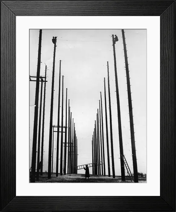 Framed Print : Wireless Station Framed Print : Wireless Station