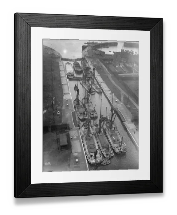 Framed Print : Cargo Boats Framed Print : Cargo Boats