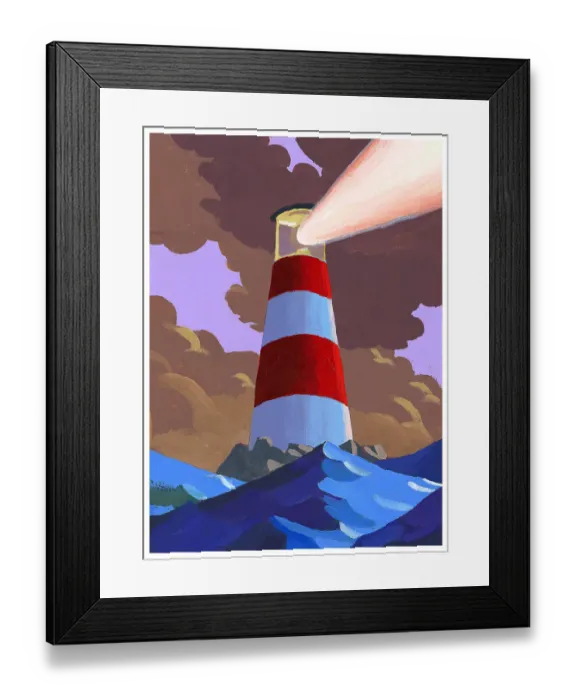 Framed Print : Lighthouse Framed Print : Lighthouse