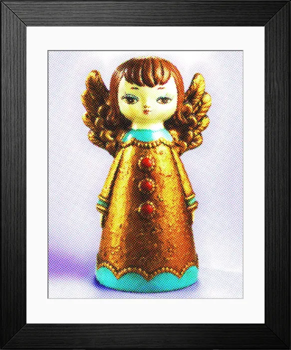 Framed Print : Gold Angel Framed Print : Gold Angel