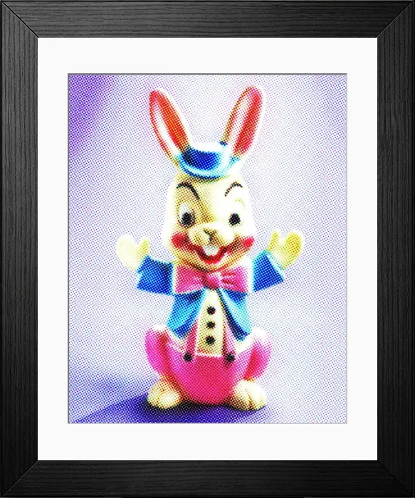 Framed Print : Rabbit Wearing Bowtie Framed Print : Rabbit Wearing Bowtie