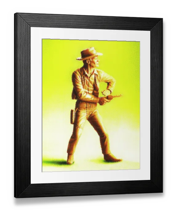 Framed Print : Gunslinger