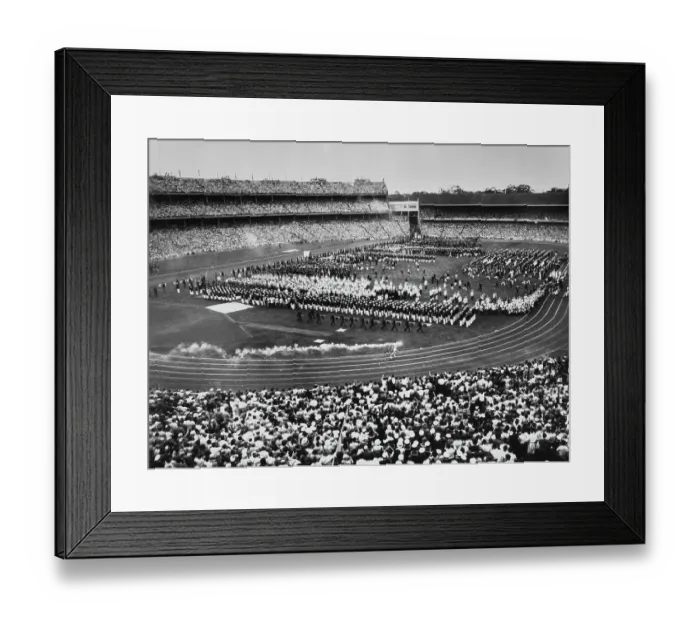 Framed Print : Opening Ceremony At Melbourne Summer Olympics Framed Print : Opening Ceremony At Melbourne Summer Olympics