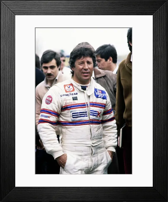 Framed Print : Mario Andretti