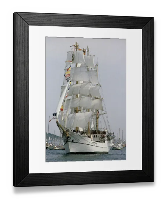 Framed Print : Tall Ship ARC Gloria Framed Print : Tall Ship ARC Gloria