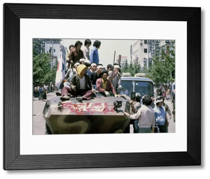Framed Print : Gwangju Uprising, South Korea Framed Print : Gwangju Uprising, South Korea