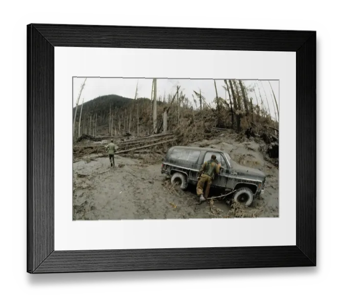 Framed Print : Aftermath of Mount St Helens Eruption Framed Print : Aftermath of Mount St Helens Eruption