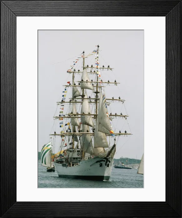 Framed Print : Tall Ship ARC Gloria Framed Print : Tall Ship ARC Gloria