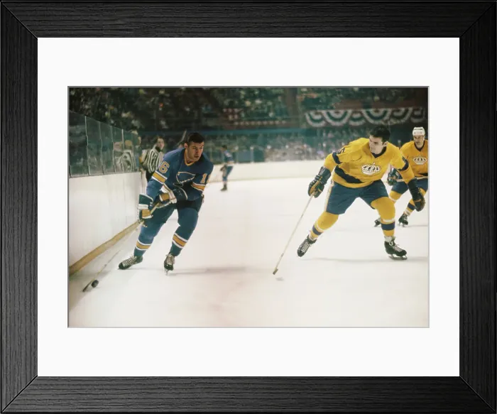 Framed Print : St Louis Blues Vs Los Angeles Kings Framed Print : St Louis Blues Vs Los Angeles Kings
