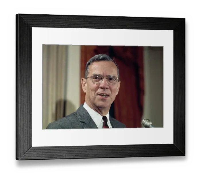 Framed Print : William McChesney Martin Framed Print : William McChesney Martin