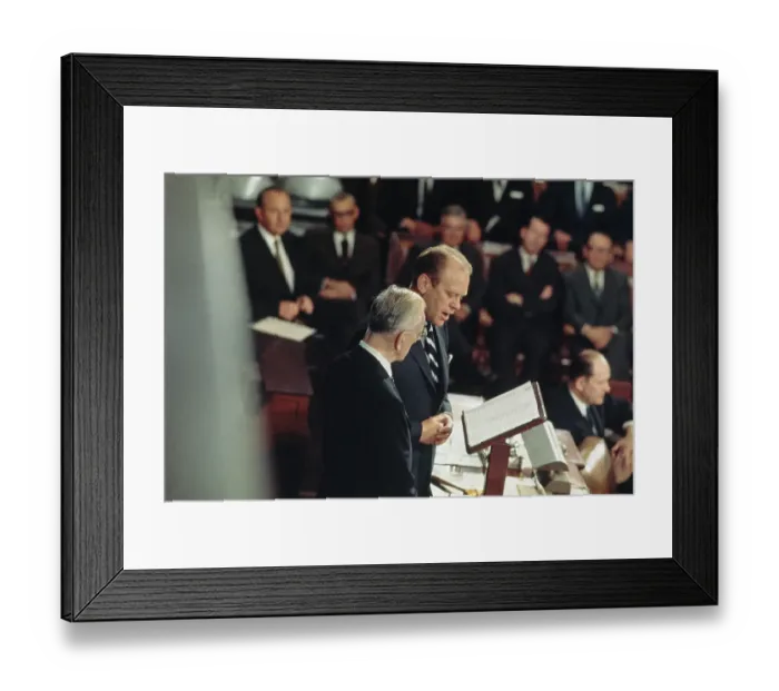 Framed Print : Gerald Ford Framed Print : Gerald Ford