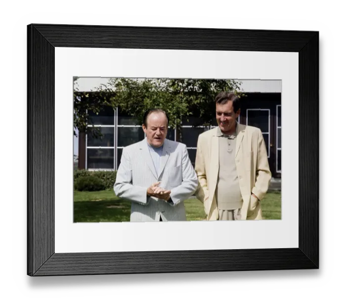 Framed Print : Hubert Humphrey And Edmund Muskie Framed Print : Hubert Humphrey And Edmund Muskie