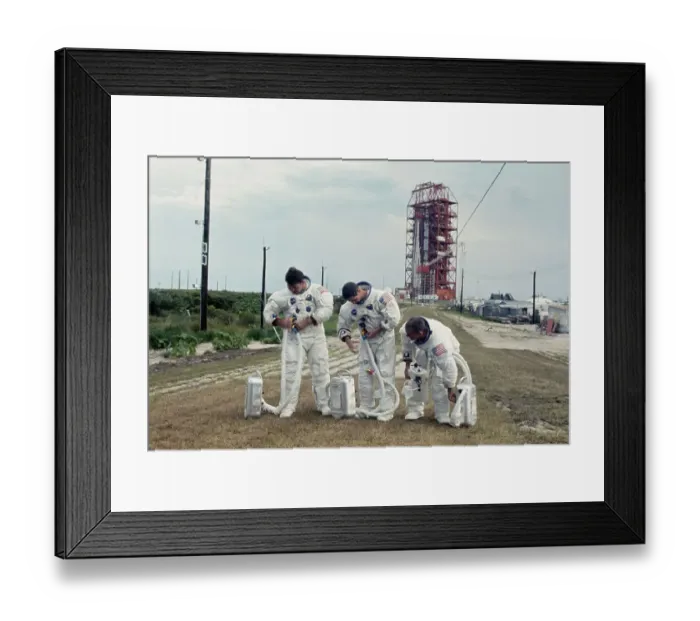 Framed Print : Walter Schirra, Donn Eisele, Walter Cunningham Framed Print : Walter Schirra, Donn Eisele, Walter Cunningham