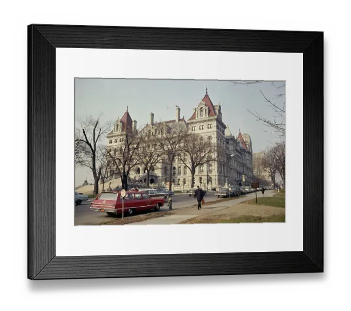 Framed Print : New York State Capitol Framed Print : New York State Capitol
