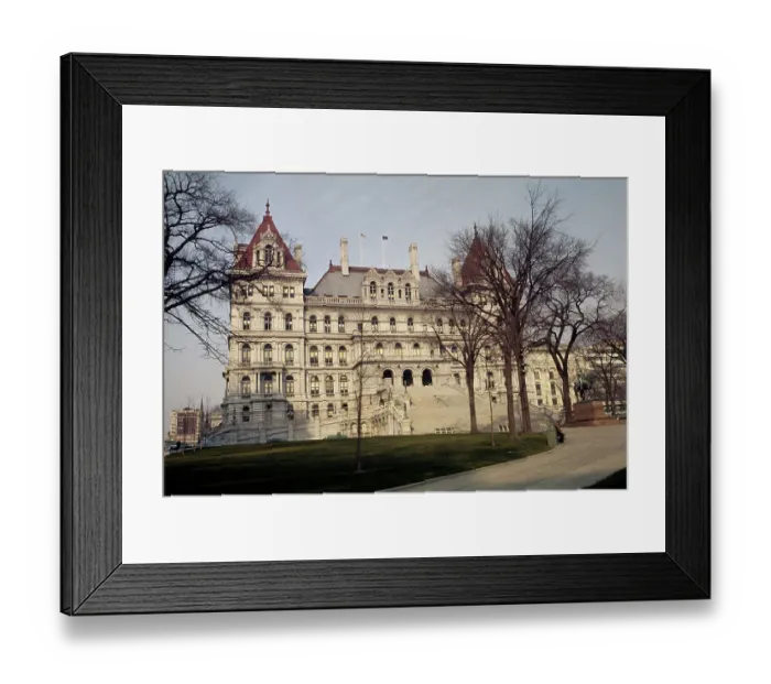 Framed Print : New York State Capitol Framed Print : New York State Capitol
