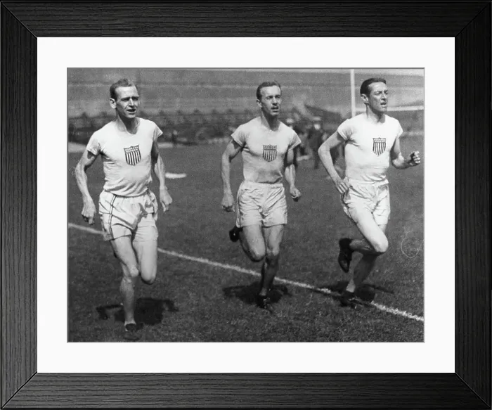 Framed Print : American Athletes At The Paris Olympic Games Framed Print : American Athletes At The Paris Olympic Games