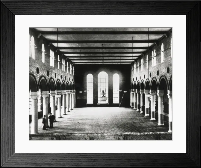 Framed Print : New Dining Hall At Attica State Prison Framed Print : New Dining Hall At Attica State Prison