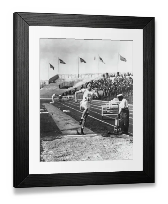 Framed Print : Robert LeGendre At The Paris Olympic Games Framed Print : Robert LeGendre At The Paris Olympic Games