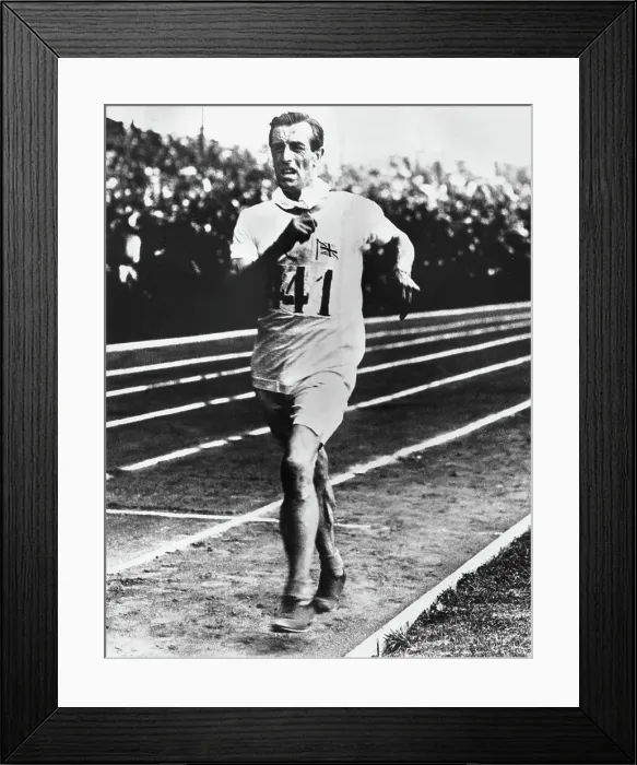 Framed Print : England's Gordon Goodwin At The Paris Olympics