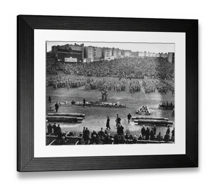 Framed Print : Cadets On Parade - Army Vs Notre Dame Framed Print : Cadets On Parade - Army Vs Notre Dame