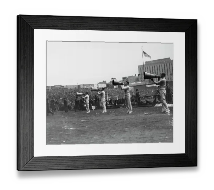 Framed Print : Cadet Cheerleaders At Yankee Stadium Framed Print : Cadet Cheerleaders At Yankee Stadium
