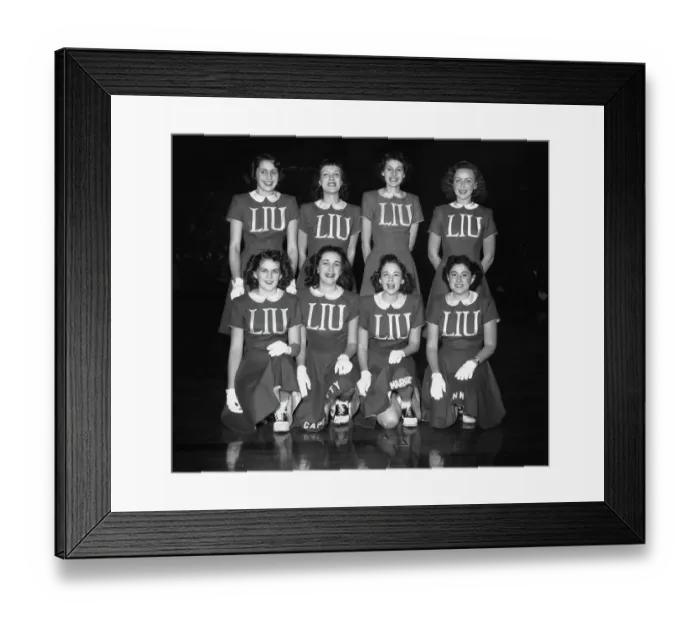 Framed Print : Long Island Cheerleaders Framed Print : Long Island Cheerleaders