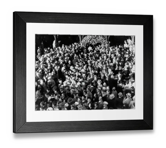 Framed Print : Crowd At USC Vs Notre Dame Game