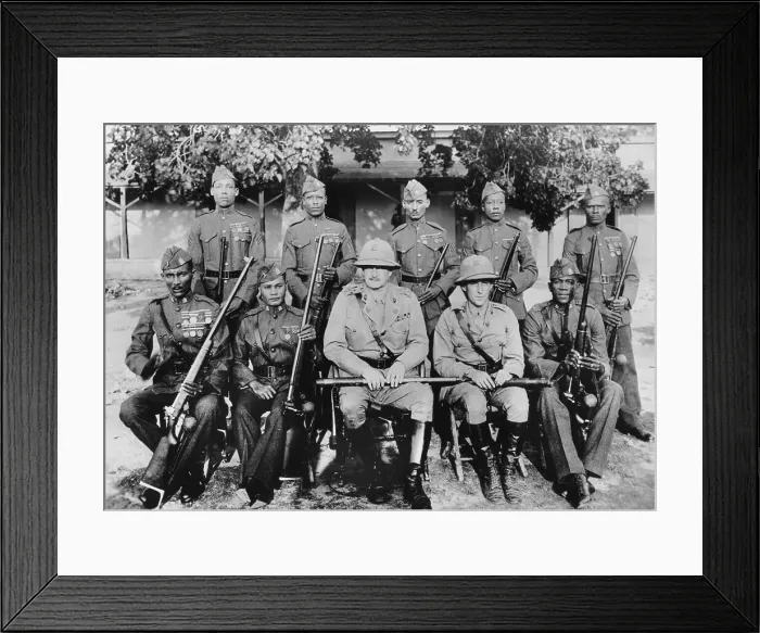 Framed Print : Haitian Riflemen On Their Way To The Paris Olympic Games Framed Print : Haitian Riflemen On Their Way To The Paris Olympic Games