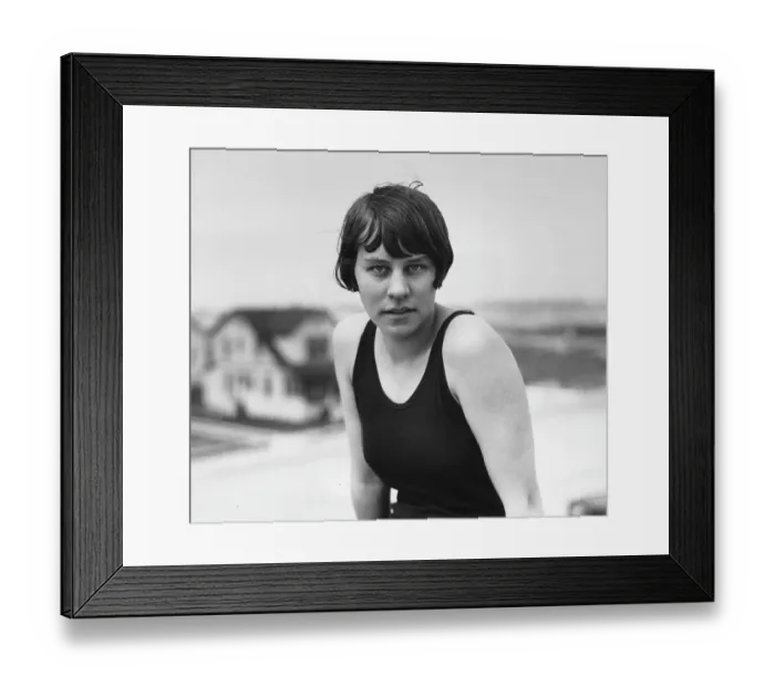 Framed Print : Martha Norelius Swimming In Exhibition Framed Print : Martha Norelius Swimming In Exhibition