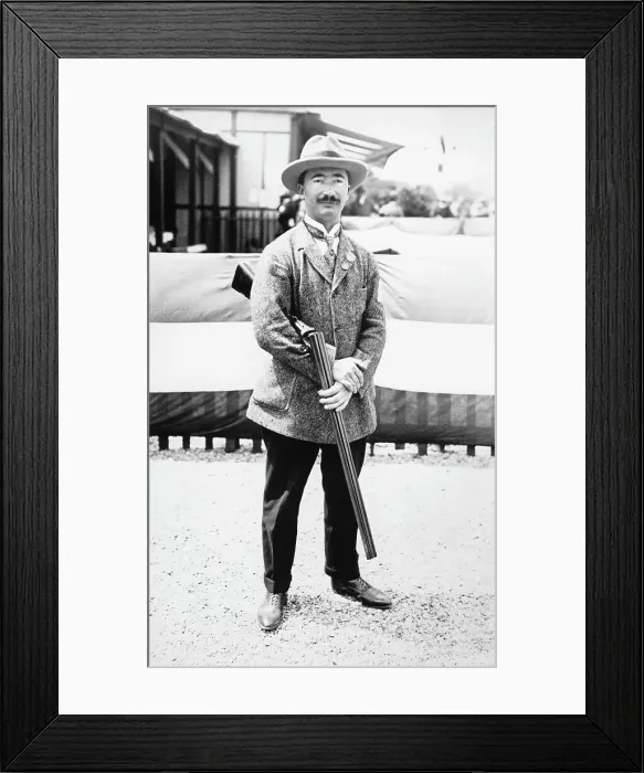 Framed Print : Leon Deloy At The Paris Olympics Framed Print : Leon Deloy At The Paris Olympics